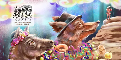 Banner oficial de la 11.ª edición de Ajayu con las fechas del 18 al 21 de noviembre en Puno, Perú