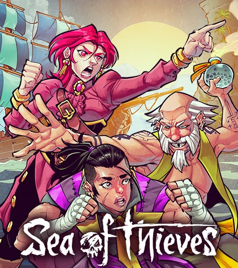 Arte promocional de Sea of Thieves The Last Bite en WEBTOON