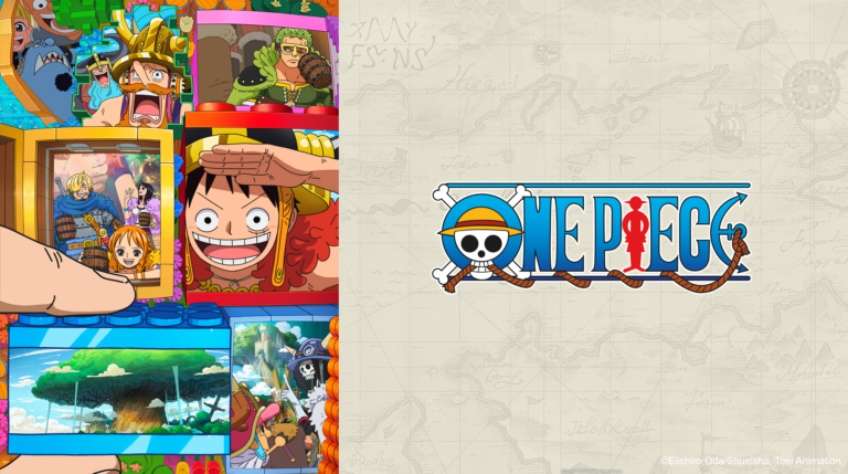 Logo oficial del arco Elbaph de One Piece en la comunicacion de Toei Animation