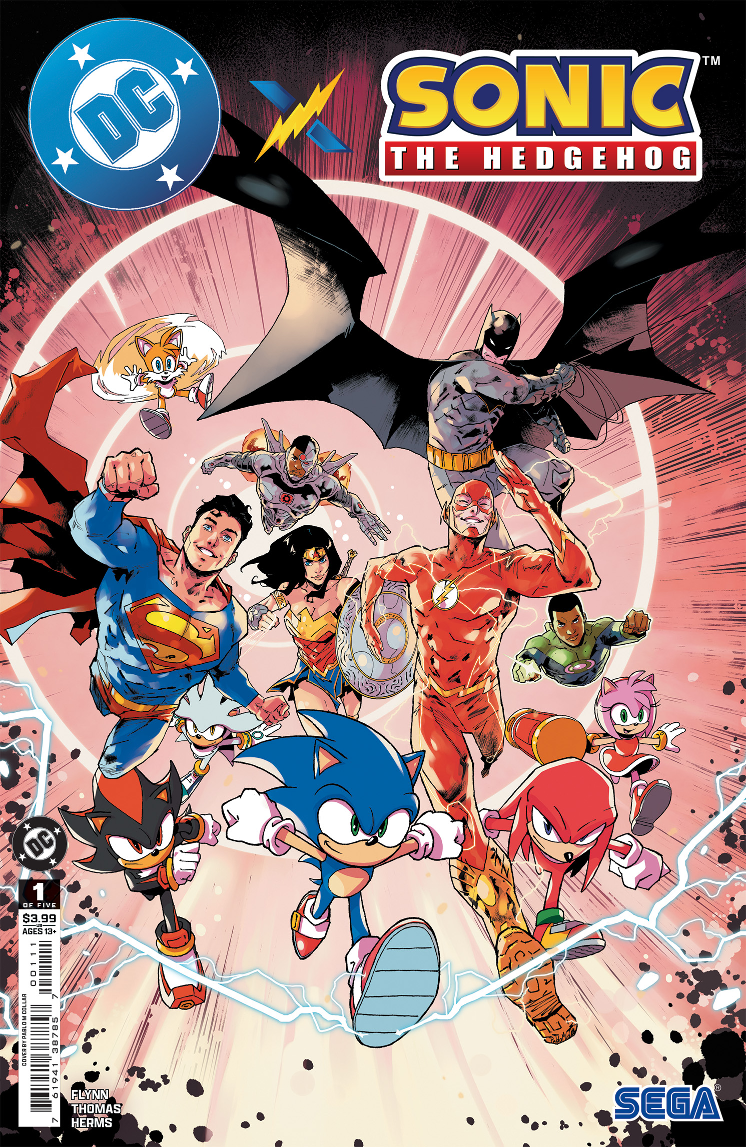 Imagen relacionada con DC Free Comic Book Day 2026 activa muestras de DC Next Level y DC x Sonic