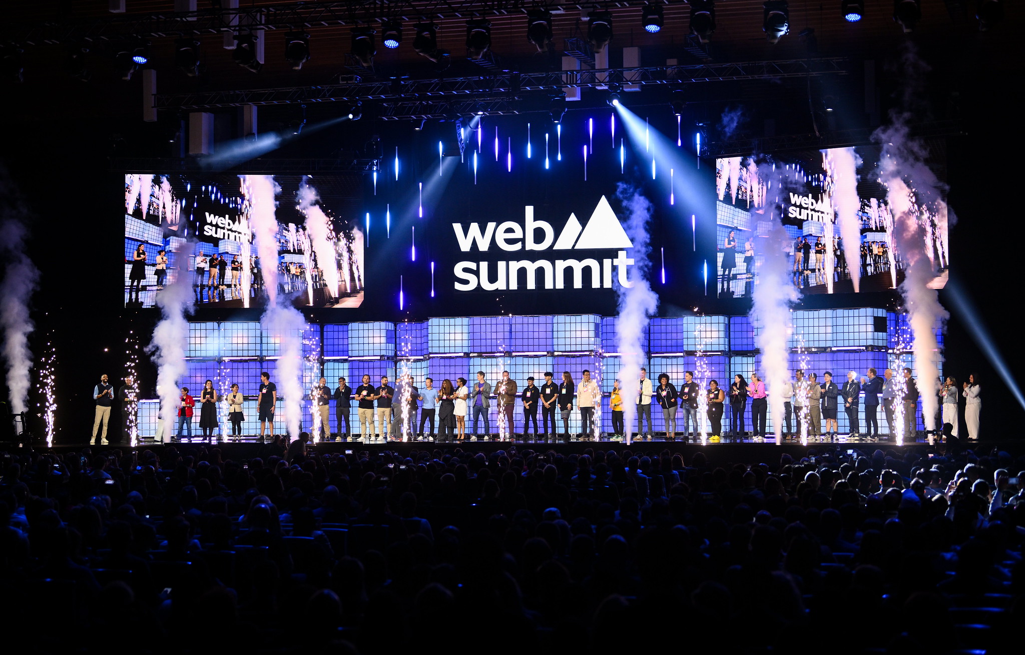 Imagen oficial de WEBTOON sobre su presencia en Web Summit Vancouver 2026