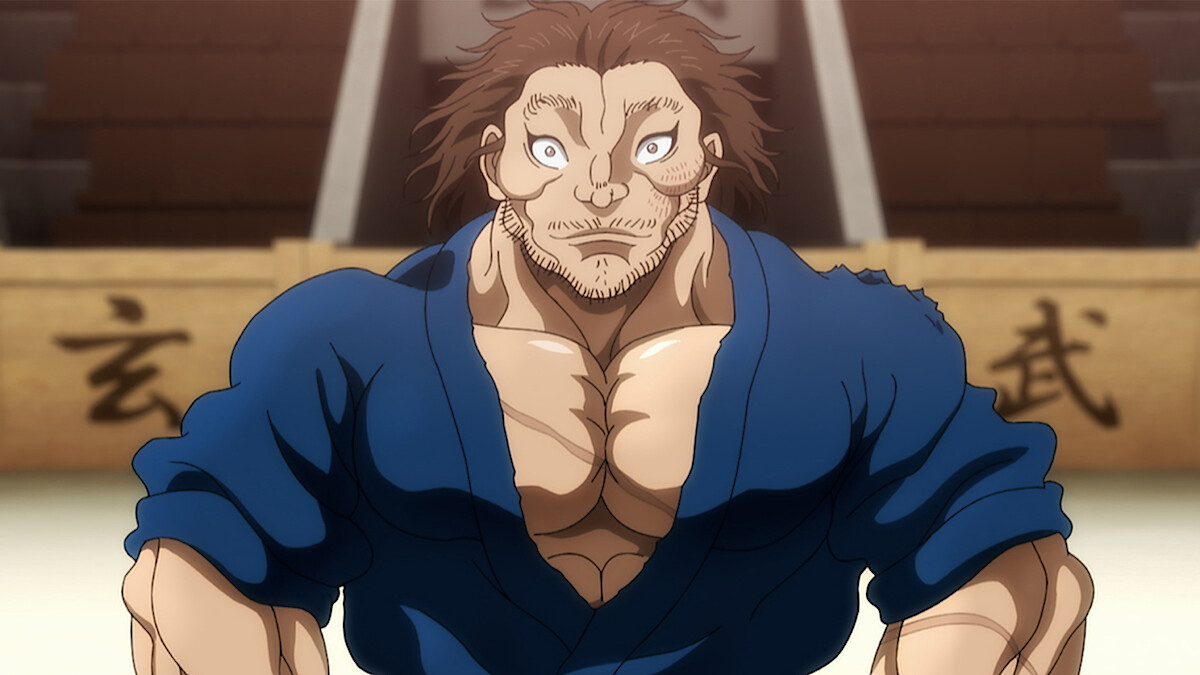 Imagen oficial relacionada con BAKI-DOU parte 2 sigue en ruta dentro del bloque anime de Netflix