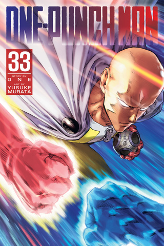 Imagen oficial relacionada con One-Punch Man volumen 33 queda fechado por VIZ para el 19 de mayo