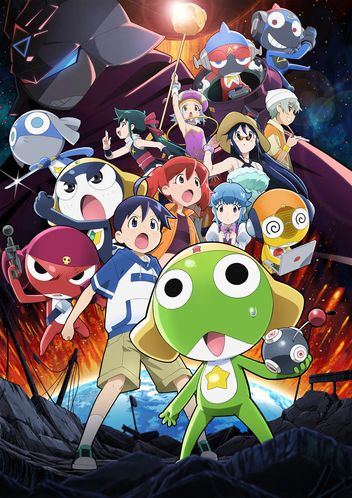 Imagen oficial relacionada con Sgt. Frog suma voces invitadas antes de su regreso teatral de junio