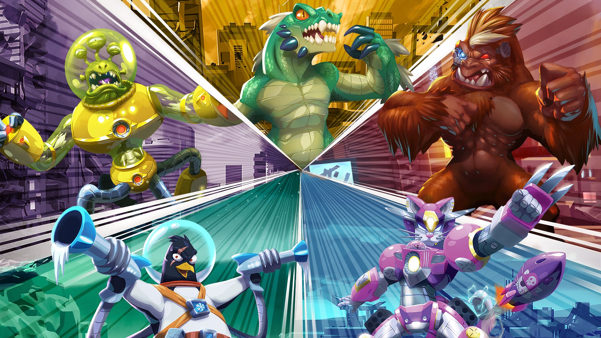 Arte oficial de King of Tokyo en Microsoft Store