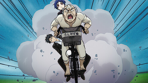 Arte oficial de Dandelion en la guia de anime 2026 de Netflix