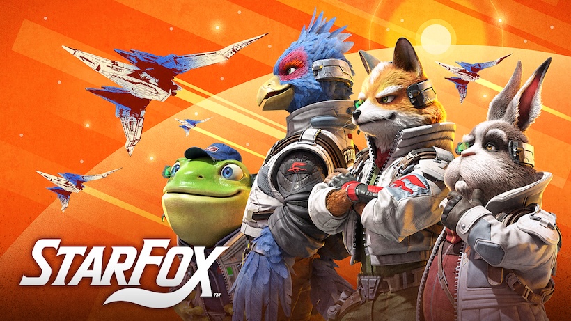 Arte oficial de Star Fox para Nintendo Switch 2