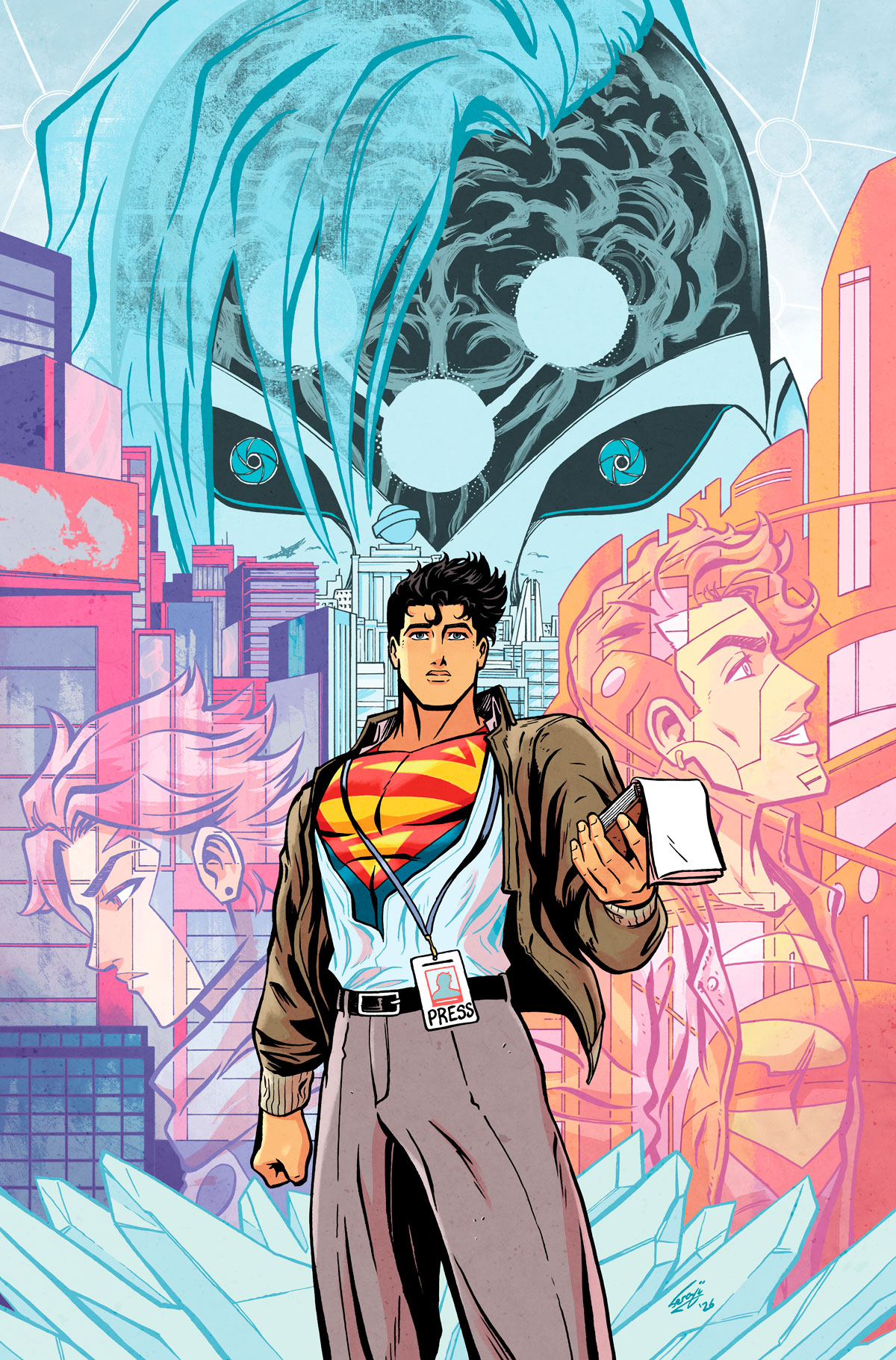 Arte promocional de Jon Kent This Internship Is My Kryptonite temporada 2 en DC GO