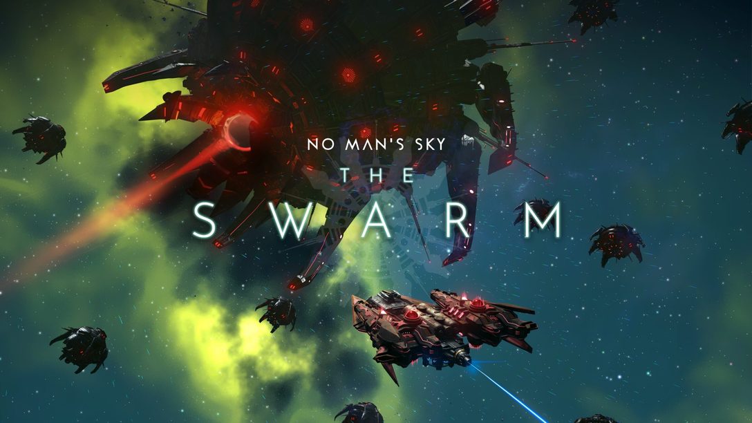 Imagen oficial de No Man’s Sky The Swarm publicada por PlayStation Blog