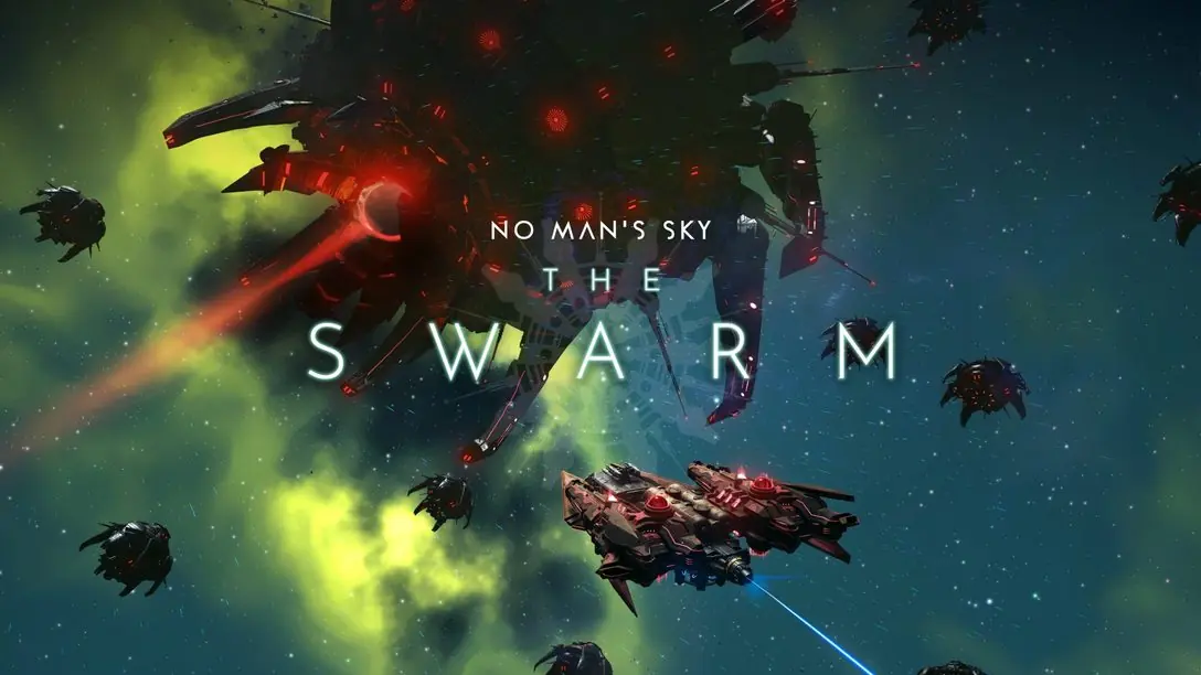 Imagen oficial de No Man’s Sky The Swarm publicada por PlayStation Blog