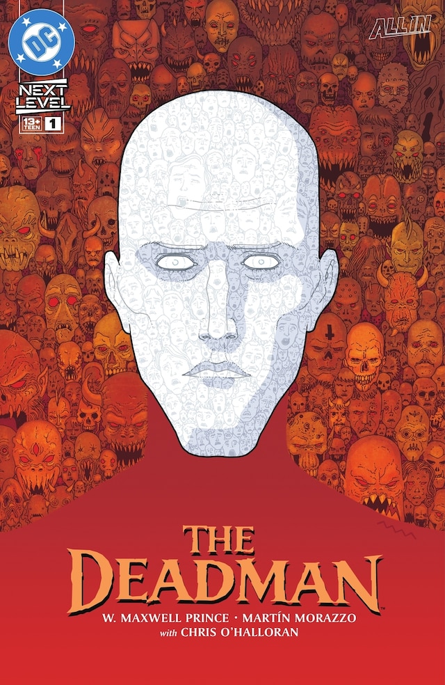 Portada oficial de The Deadman #1 publicada por DC