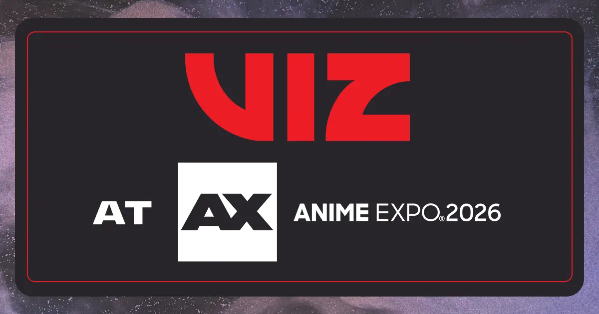Arte oficial de VIZ para su programa en Anime Expo 2026