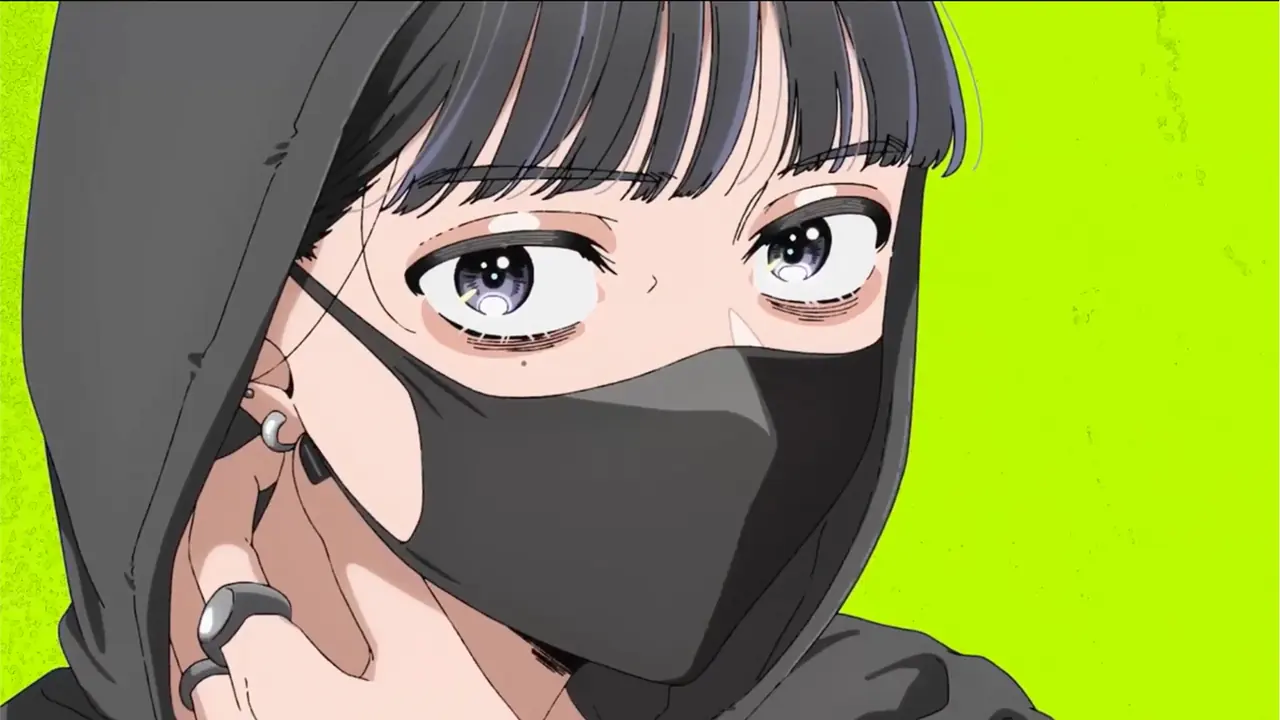 Mitsuki Koga y Aya Osawa en el arte oficial del anime The Guy She Was Interested In Wasn't a Guy at All
