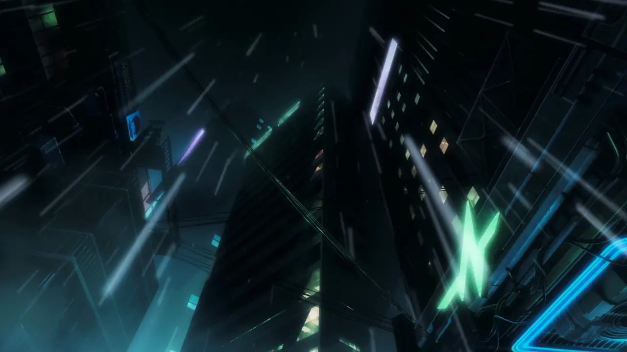 Weak, D, Roman y Talia en el arte oficial de Cyberpunk: Edgerunners 2