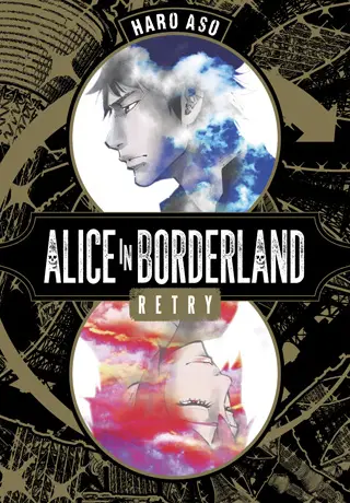 Portada oficial de Alice in Borderland Retry publicada por VIZ