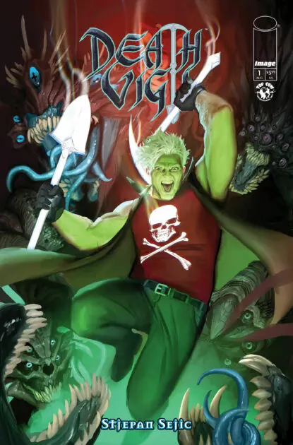 Portada oficial de Death Vigil (2026) #1 de Image Comics
