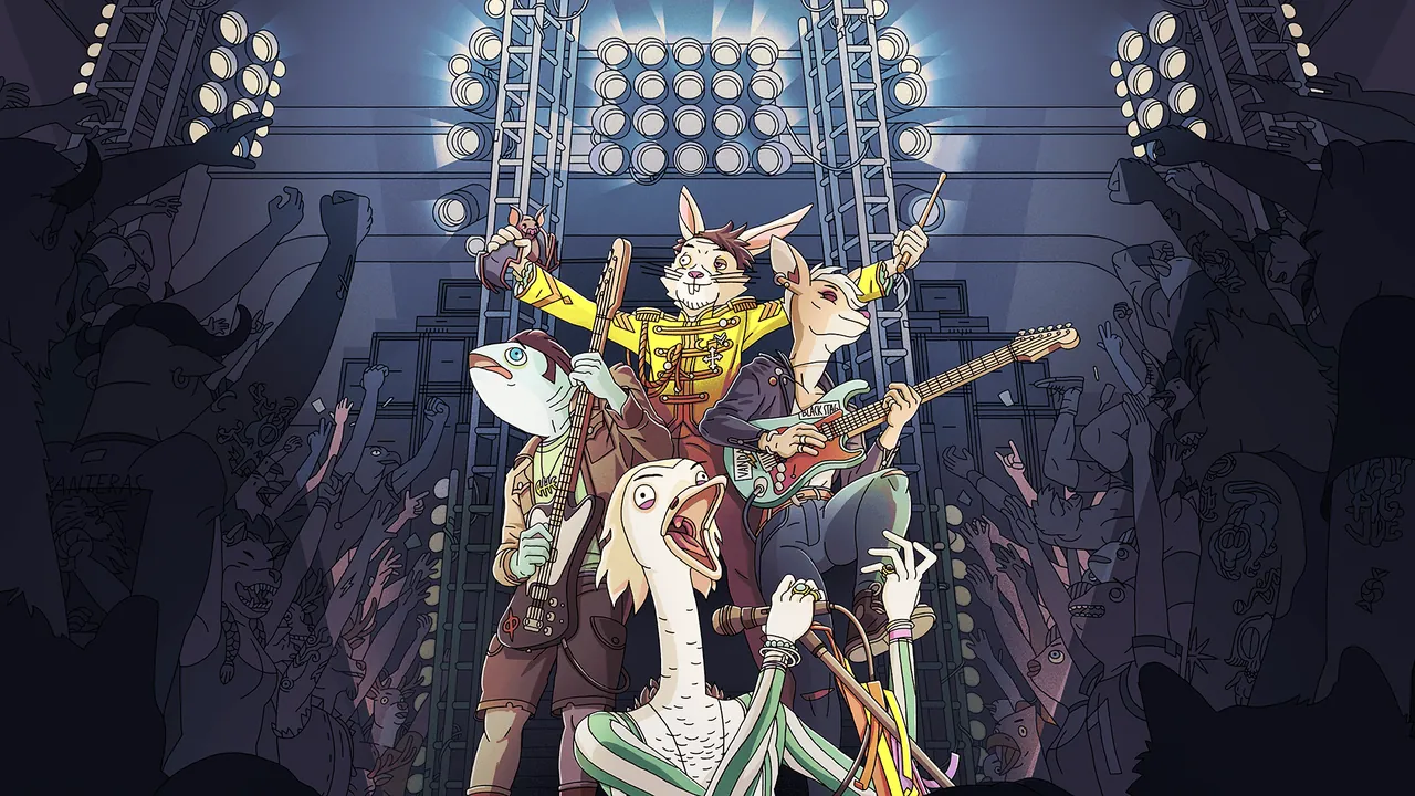 Imagen oficial de Rockbeasts publicada en PlayStation Blog