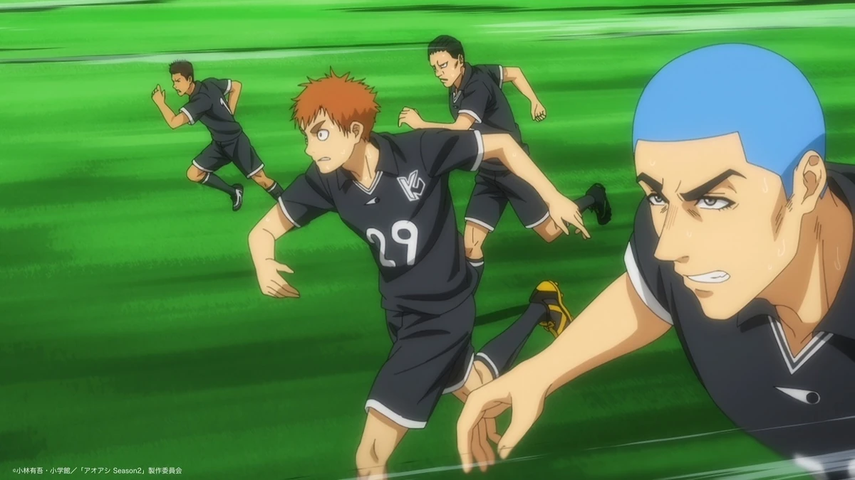 Imagen promocional de Aoashi Season 2