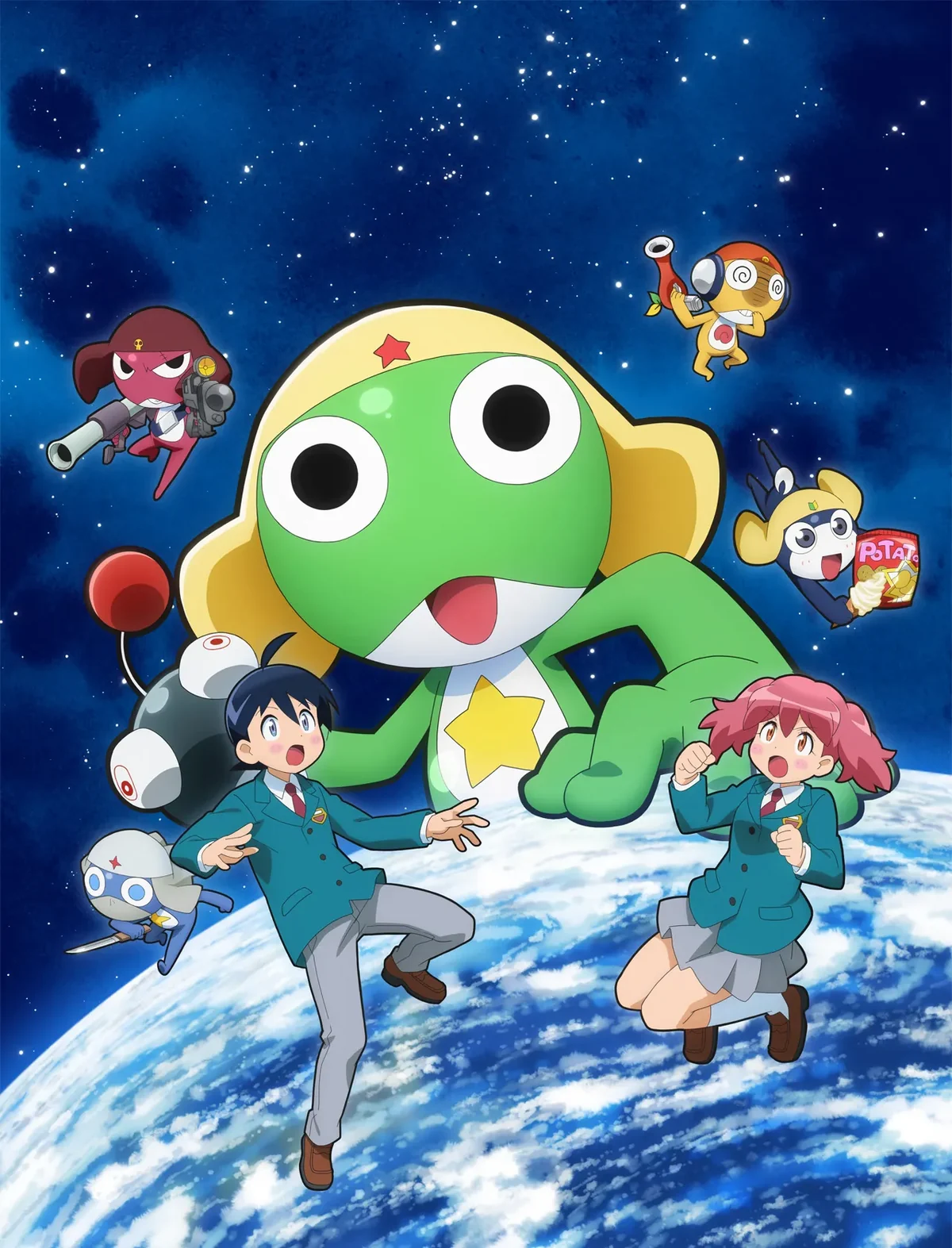 Imagen promocional de Keroro Gunsou☆