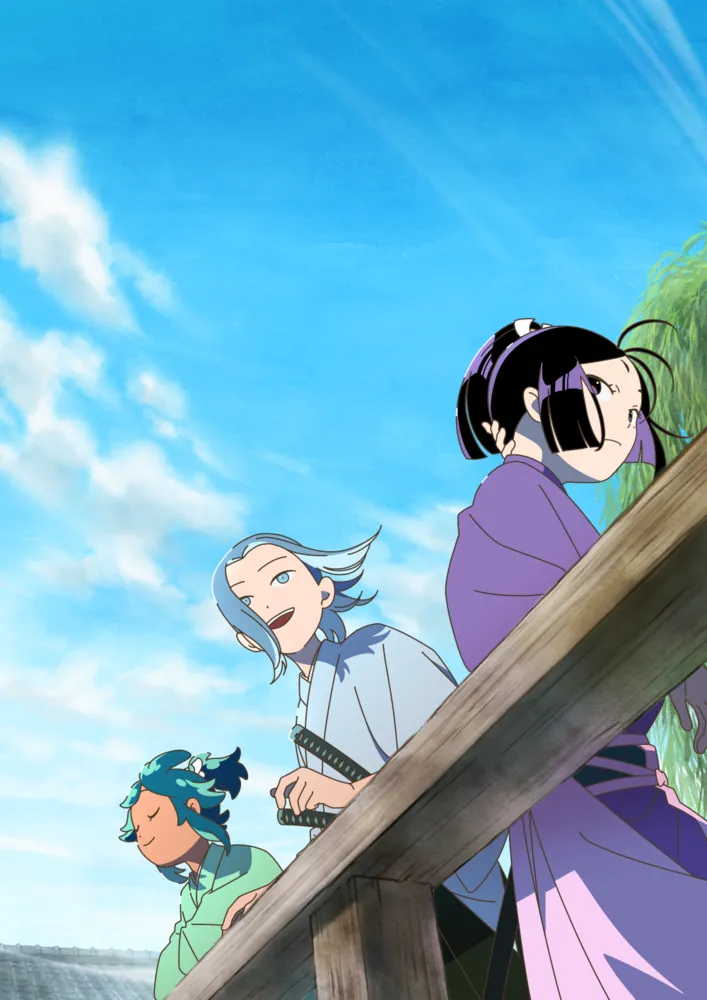 Nuevo visual oficial de Inherit the Winds con Jinsuke, Okita y Koganei