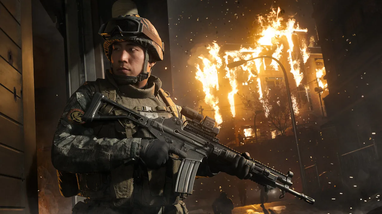 Captura oficial de Modern Warfare 4 que ilustra el calendario semanal de Xbox.