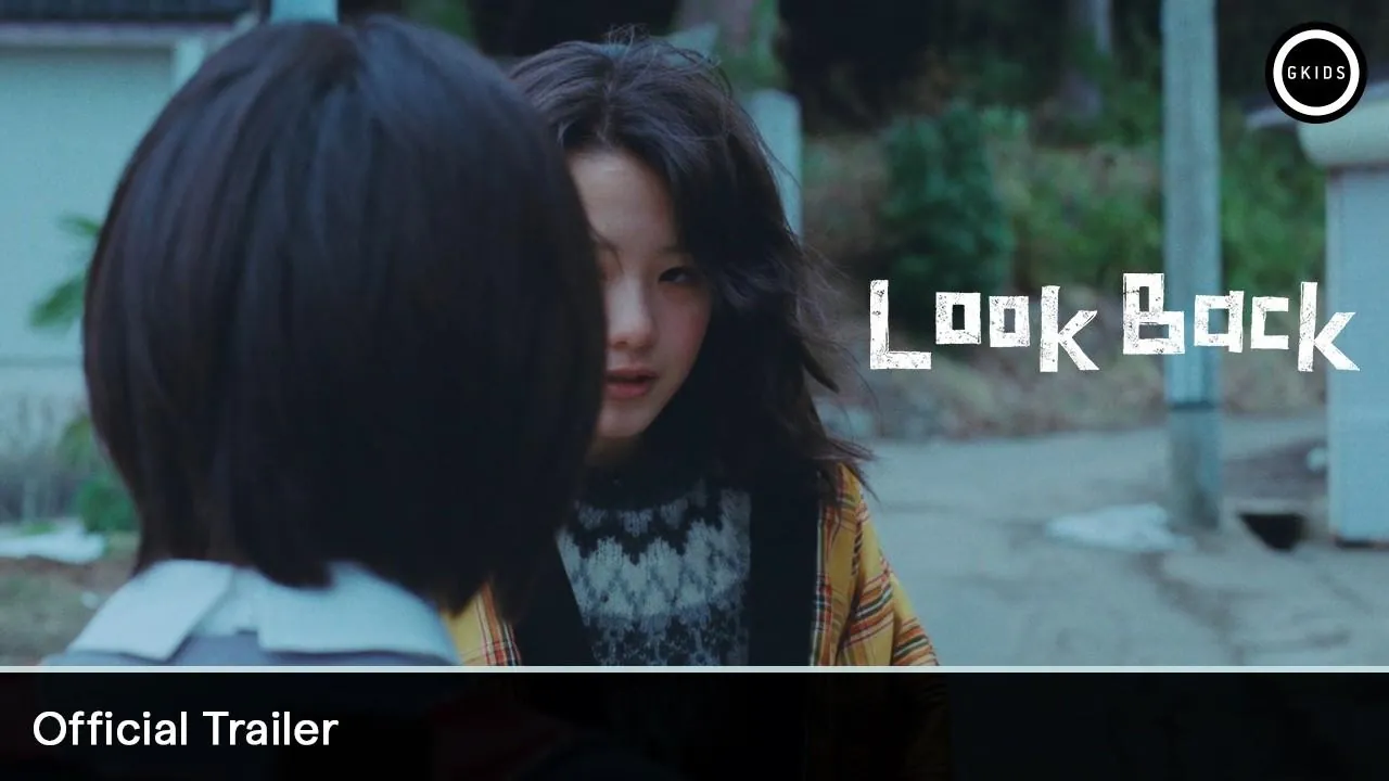 Fujino y Kyomoto en la miniatura del tráiler oficial de Look Back de Hirokazu Koreeda