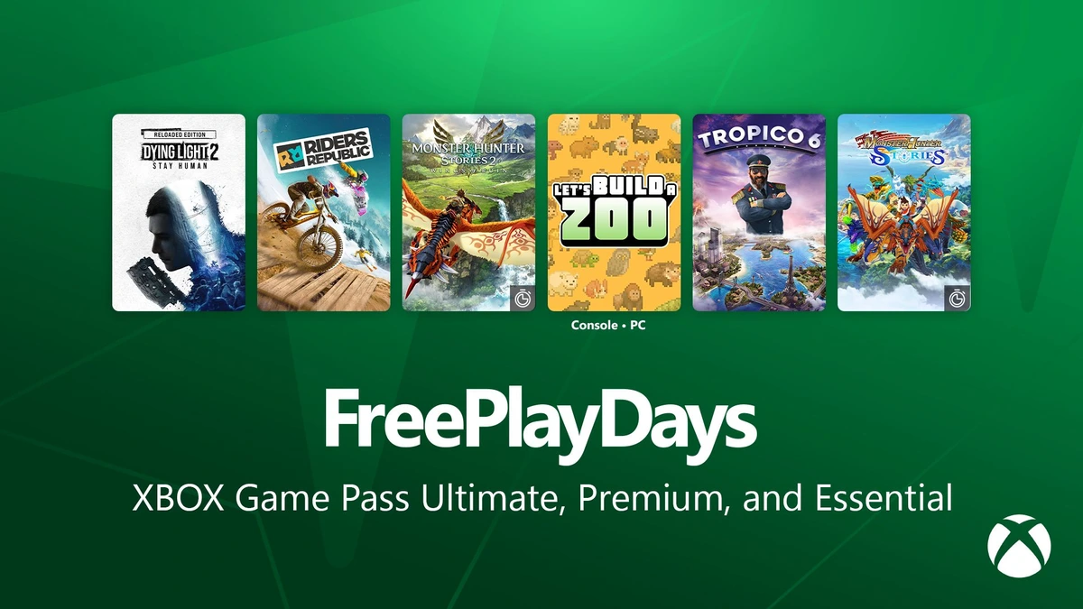 Los seis juegos de Free Play Days del 22 de octubre