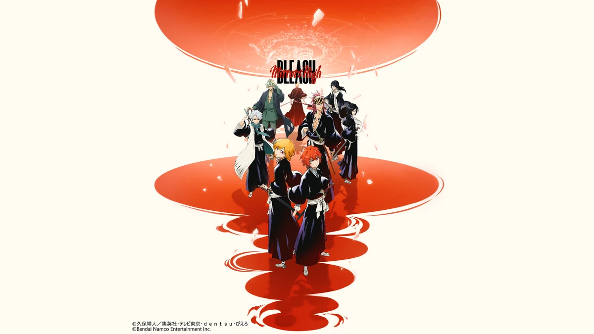 Visual de BLEACH Mirrors High con Ichigo y otros personajes, publicado el 20 de octubre de 2026